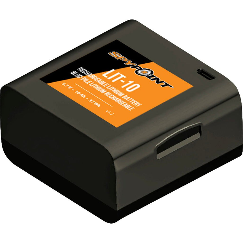 Spypoint LIT - 10 Lithium Battery Pack & Charger Link Micro/Link Micro - S/Cell Link - Get Tight Gear