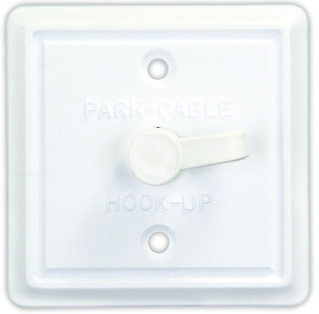 SQUARE CABLE TV PLATE PW - Get Tight Gear