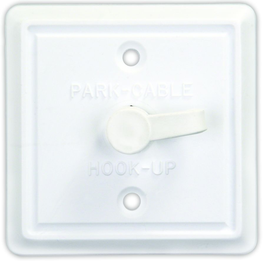 SQUARE CABLE TV PLATE PW - Get Tight Gear