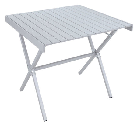 Square Dining Table Silver - Get Tight Gear