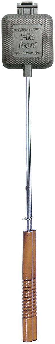 Square Pie Iron Cast Iron - Get Tight Gear