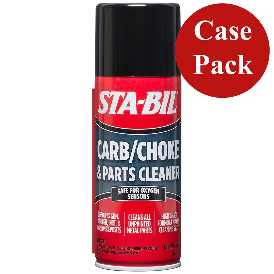 STA - BIL Carb Choke & Parts Cleaner - 12.5oz *Case of 12* - Get Tight Gear