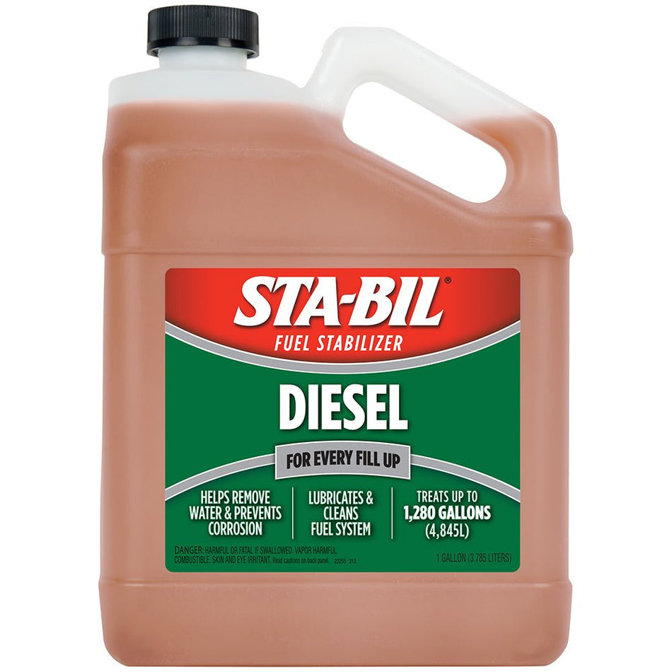 STA - BIL Diesel Formula Fuel Stabilizer & Performance Improver - 1 Gallon - Get Tight Gear