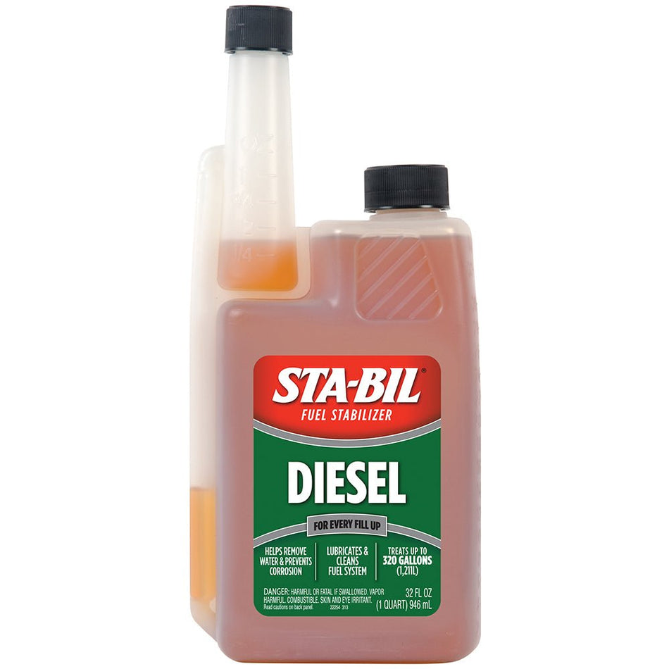 STA - BIL Diesel Formula Fuel Stabilizer & Performance Improver - 32oz - Get Tight Gear
