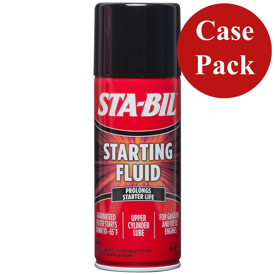 STA - BIL Starting Fluid - 11oz *Case of 6* - Get Tight Gear