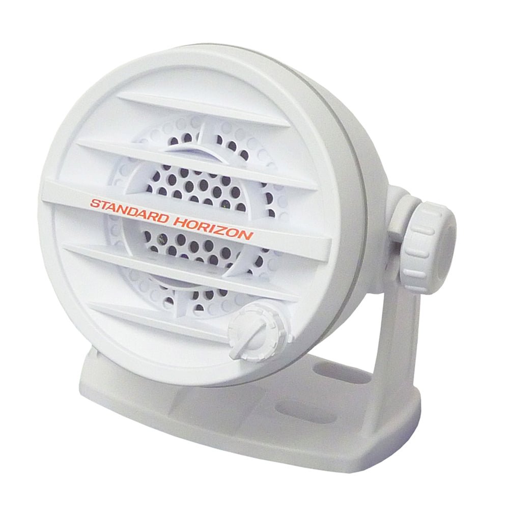 Standard Horizon 10W Amplified External Speaker - White - Get Tight Gear