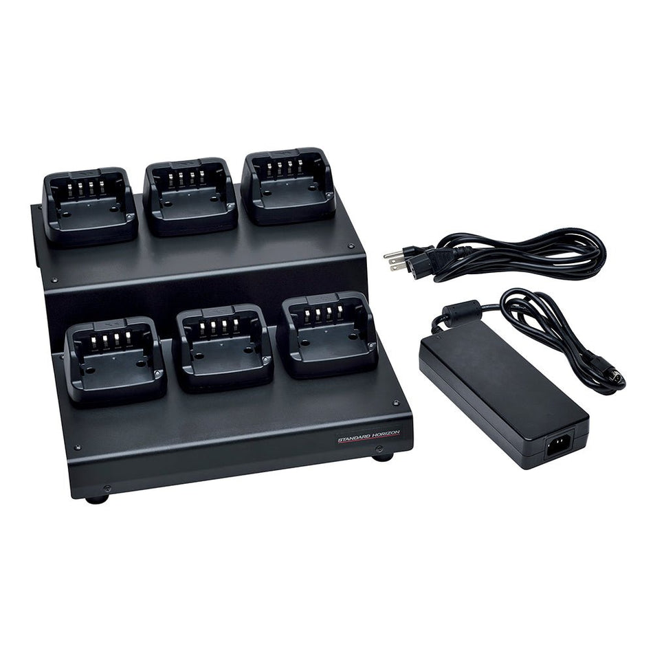 Standard Horizon 6 - Unit Multi Charger - Get Tight Gear