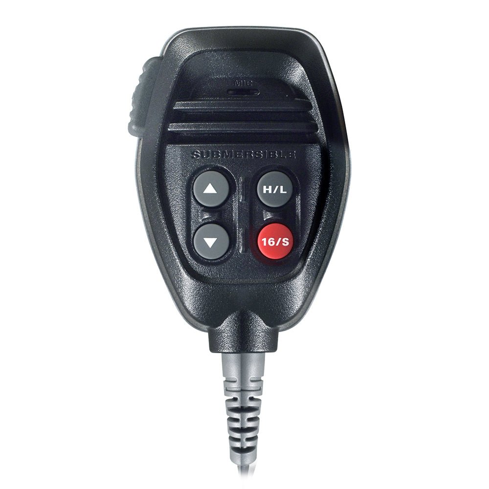 Standard Horizon Microphone f/GX14xx & GX18xx Series - Black - Get Tight Gear