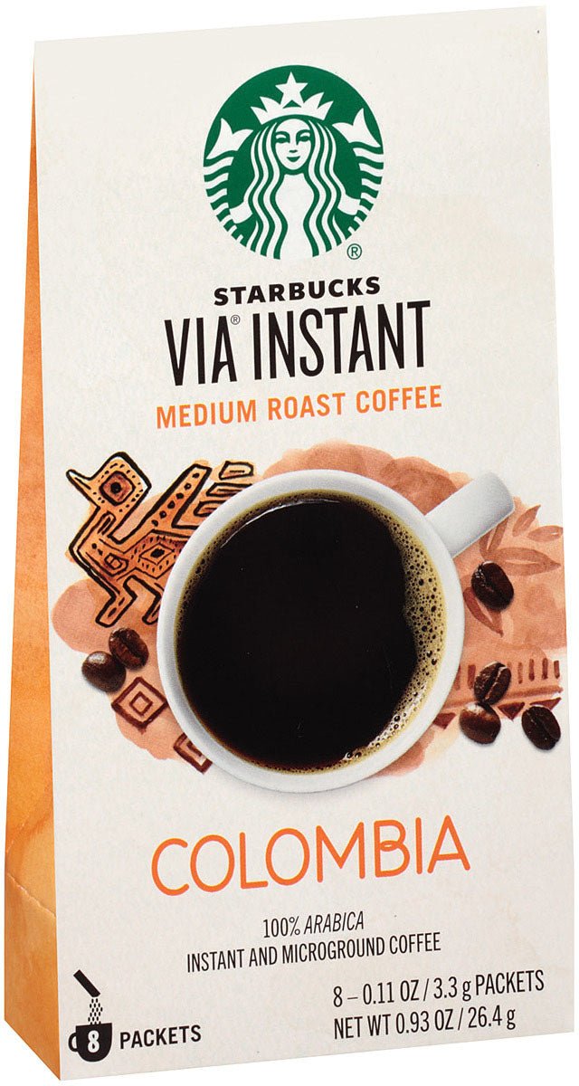 Starbucks Via Colombia 8 Pk - Get Tight Gear