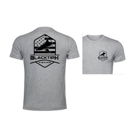 Stars, Stripes, & Shark Lifestyle Cotton Blend T-Shirt - Get Tight Gear