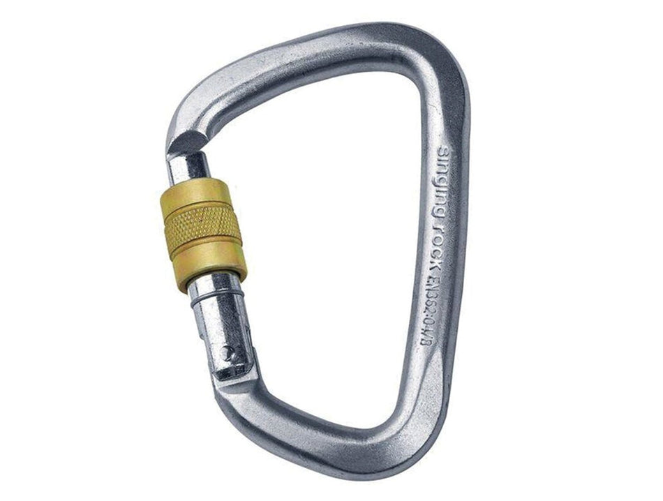 Steel D Carabiner Sg - Get Tight Gear