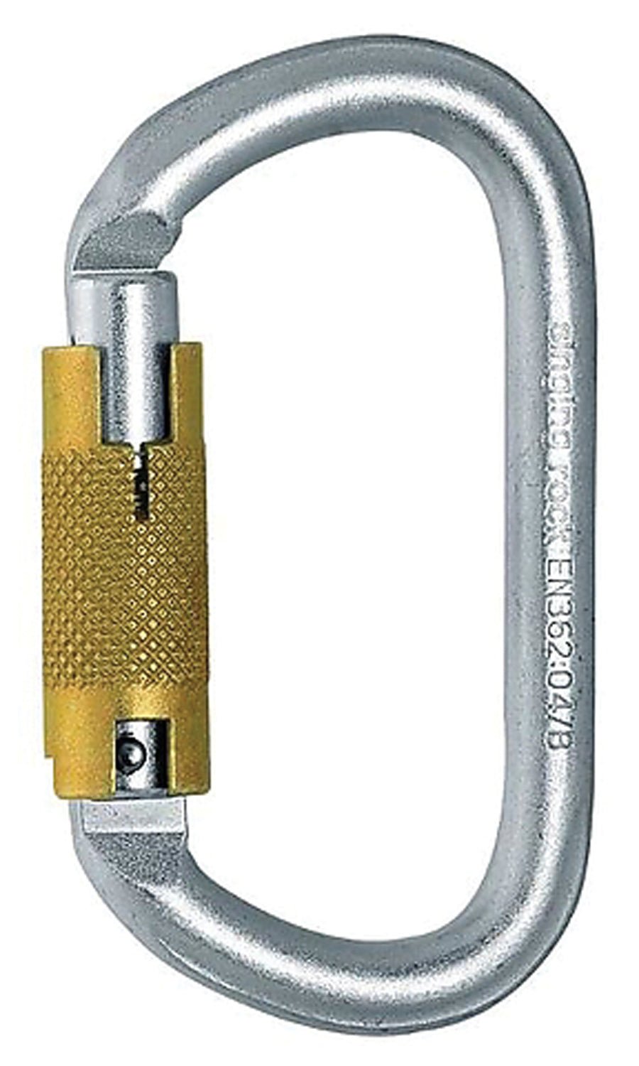 Steel Oval Carabiner 3 Al - Get Tight Gear