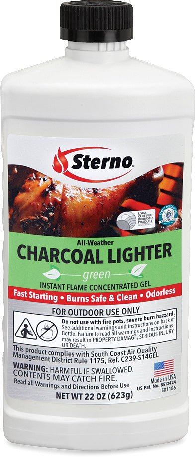 Sterno 22 Oz Chrcoal Lghtr - Get Tight Gear