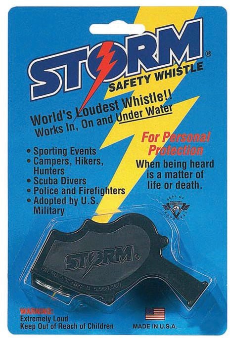 Storm Whistle Black - Get Tight Gear