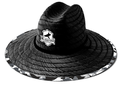 Straw Hat Snow Shark Camo - Black - Get Tight Gear
