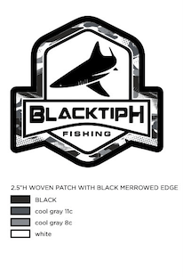 Straw Hat Snow Shark Camo - Black - Get Tight Gear