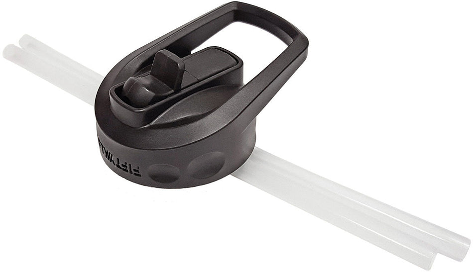 Straw Wm Lid Black - Get Tight Gear