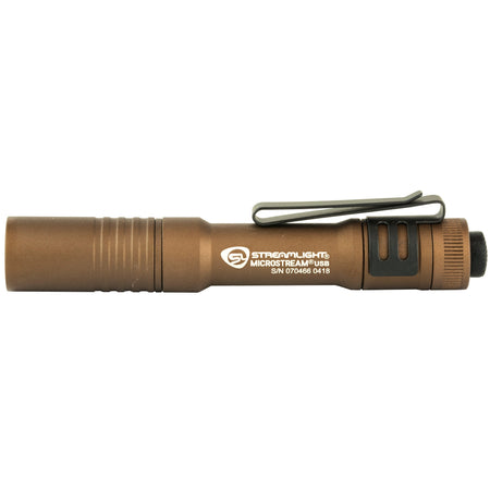 STRMLGHT MICROSTREAM USB COYOTE BRN - Get Tight Gear