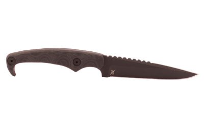 STROUP MK2 4 CERAKOTE BLK W/SHEATH - Get Tight Gear