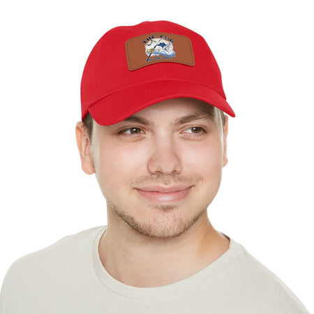 Stylish Dad Hat with Leather Patch, Unique Gift for Him, Casual Cap for Dads, Outdoor Adventures, Father's Day, Birthday Gift - Get Tight Gear