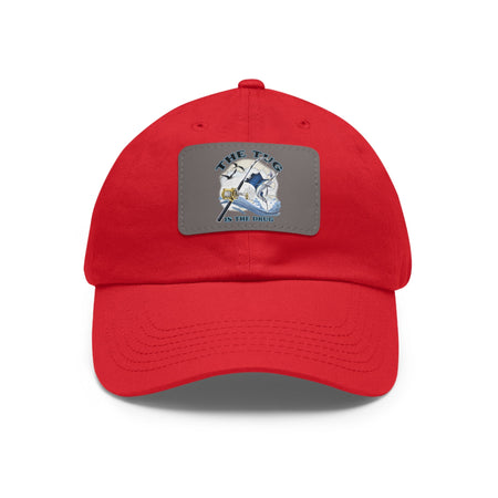 Stylish Dad Hat with Leather Patch, Unique Gift for Him, Casual Cap for Dads, Outdoor Adventures, Father's Day, Birthday Gift - Get Tight Gear