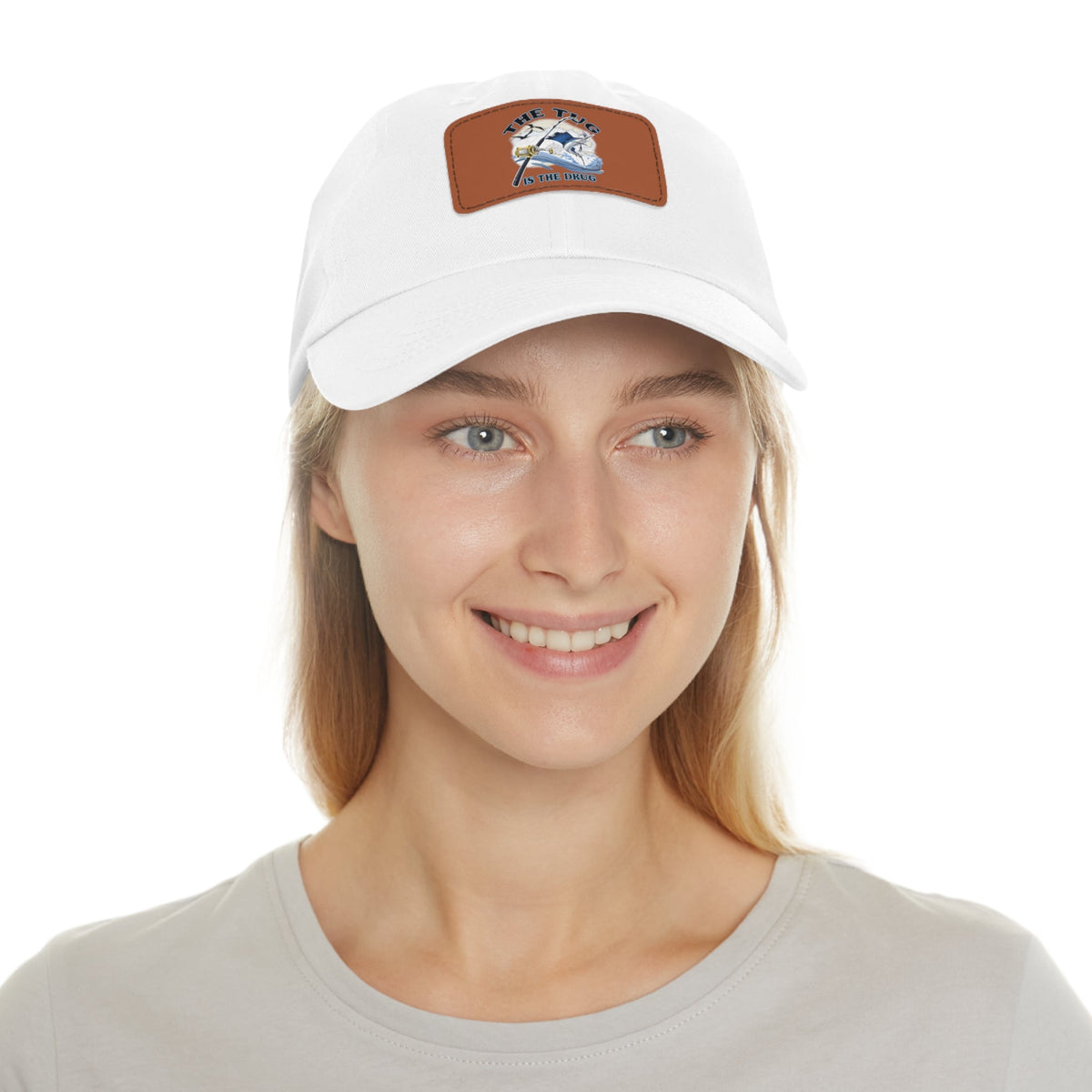 Stylish Dad Hat with Leather Patch, Unique Gift for Him, Casual Cap for Dads, Outdoor Adventures, Father's Day, Birthday Gift - Get Tight Gear