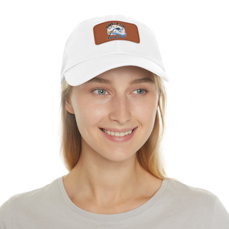 Stylish Dad Hat with Leather Patch, Unique Gift for Him, Casual Cap for Dads, Outdoor Adventures, Father's Day, Birthday Gift - Get Tight Gear