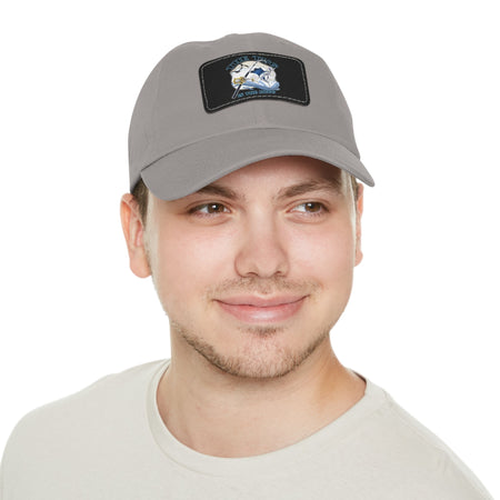 Stylish Dad Hat with Leather Patch, Unique Gift for Him, Casual Cap for Dads, Outdoor Adventures, Father's Day, Birthday Gift - Get Tight Gear