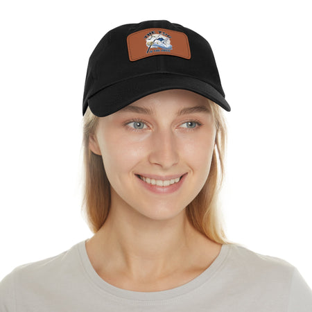 Stylish Dad Hat with Leather Patch, Unique Gift for Him, Casual Cap for Dads, Outdoor Adventures, Father's Day, Birthday Gift - Get Tight Gear