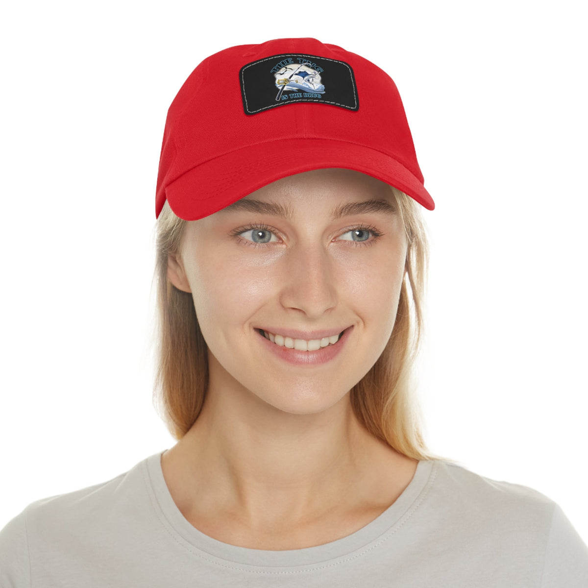 Stylish Dad Hat with Leather Patch, Unique Gift for Him, Casual Cap for Dads, Outdoor Adventures, Father's Day, Birthday Gift - Get Tight Gear