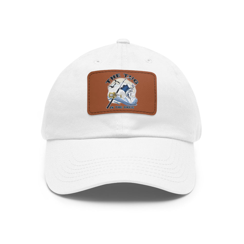 Stylish Dad Hat with Leather Patch, Unique Gift for Him, Casual Cap for Dads, Outdoor Adventures, Father's Day, Birthday Gift - Get Tight Gear