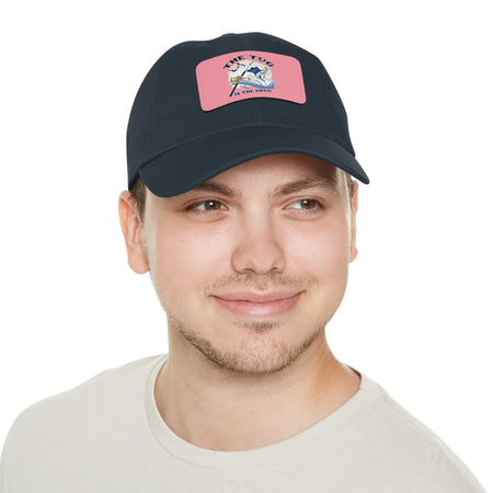 Stylish Dad Hat with Leather Patch, Unique Gift for Him, Casual Cap for Dads, Outdoor Adventures, Father's Day, Birthday Gift - Get Tight Gear