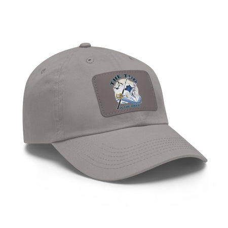 Stylish Dad Hat with Leather Patch, Unique Gift for Him, Casual Cap for Dads, Outdoor Adventures, Father's Day, Birthday Gift - Get Tight Gear