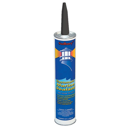 Sudbury Elastomeric Marine Sealant - 10oz Cartridge - Black - Get Tight Gear