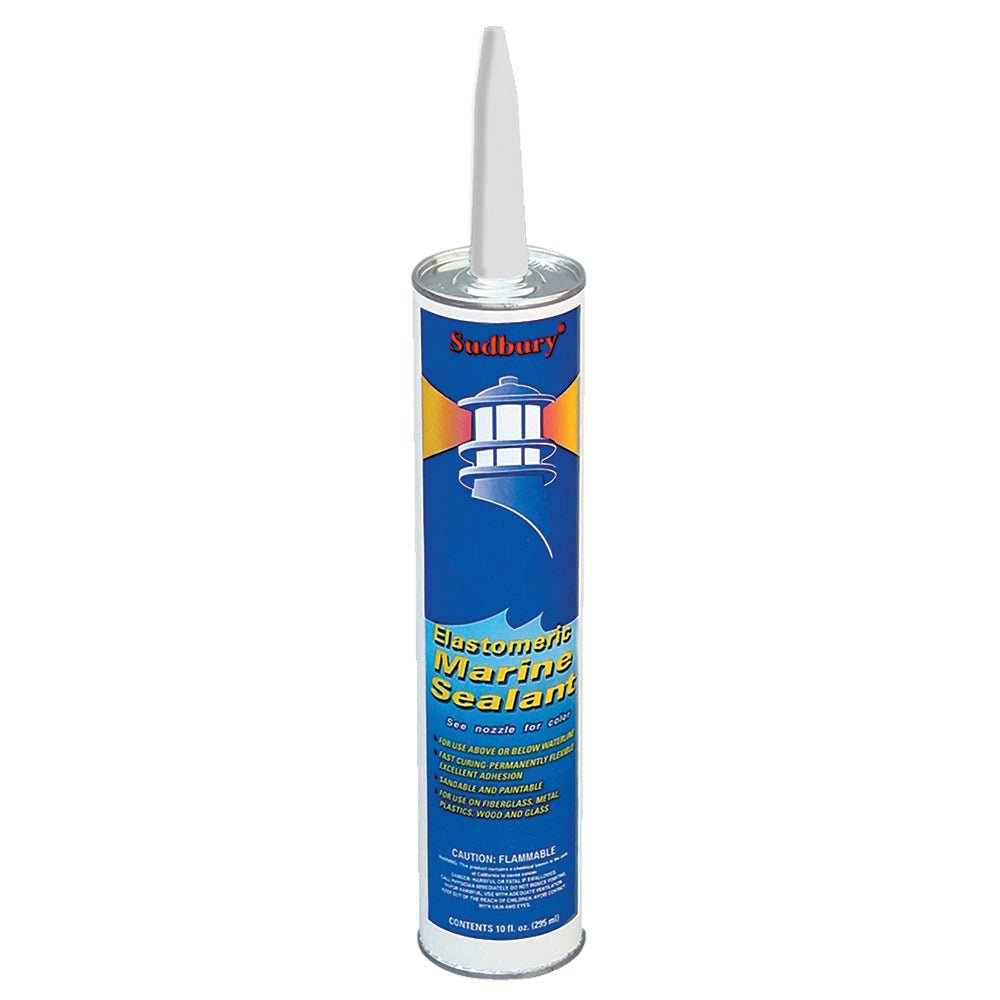 Sudbury Elastomeric Marine Sealant - 10oz Cartridge - Clear - Get Tight Gear