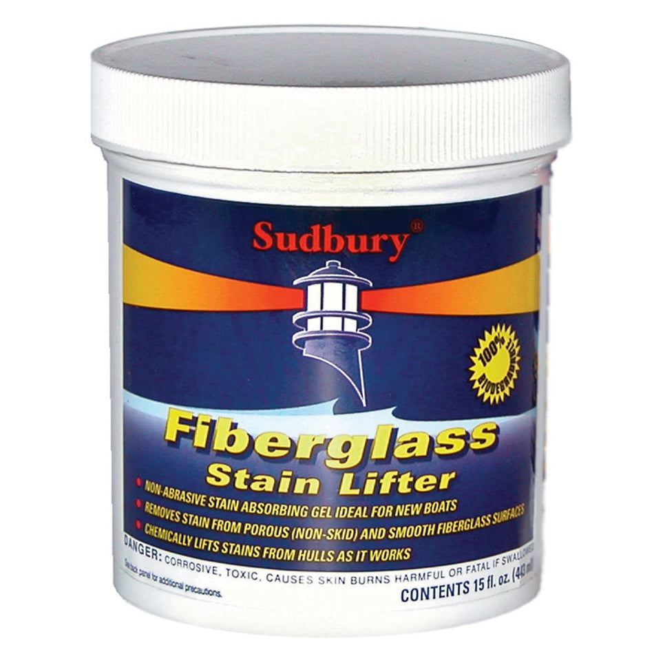 Sudbury Fiberglass Stain Lifter - Pint (16oz) - Get Tight Gear