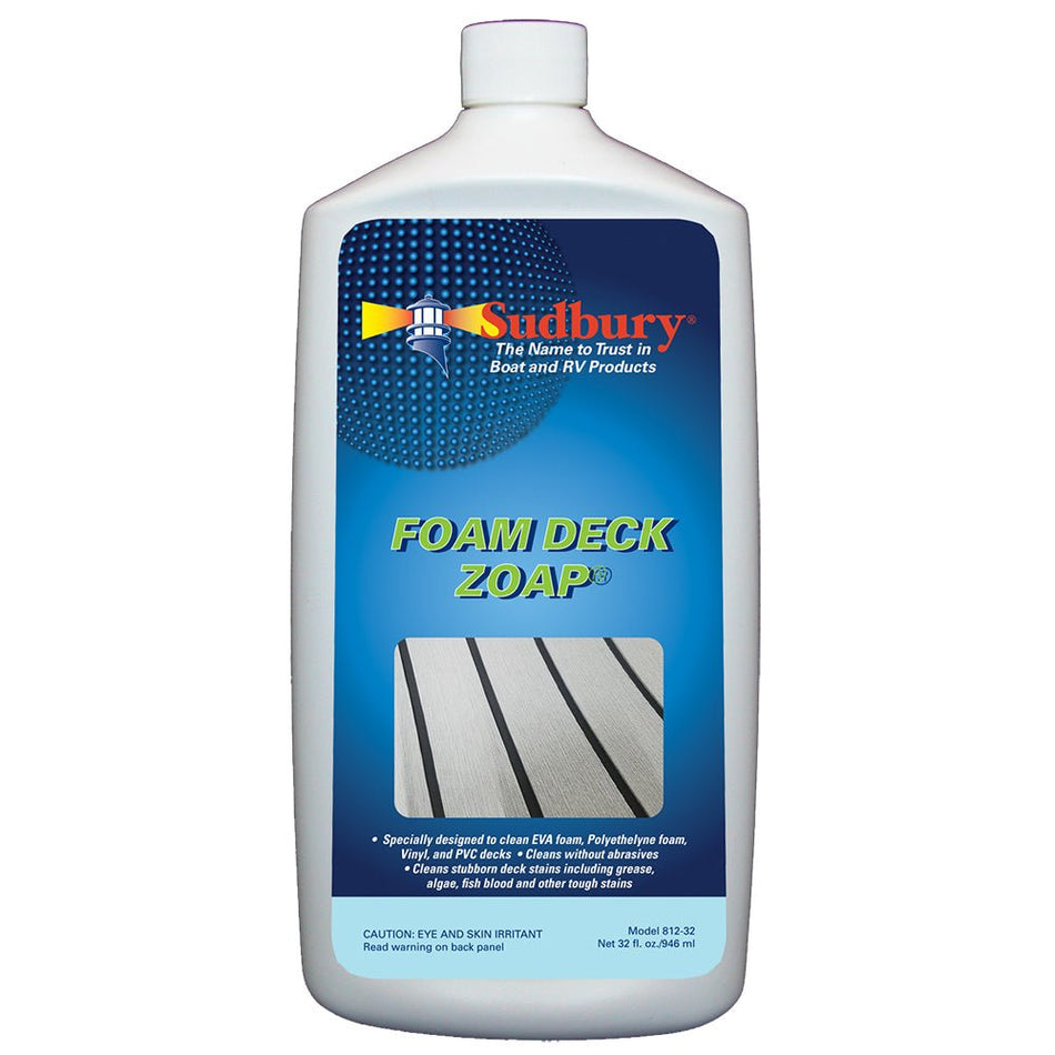 Sudbury Foam Deck Zoap Cleaner - 32oz - Get Tight Gear