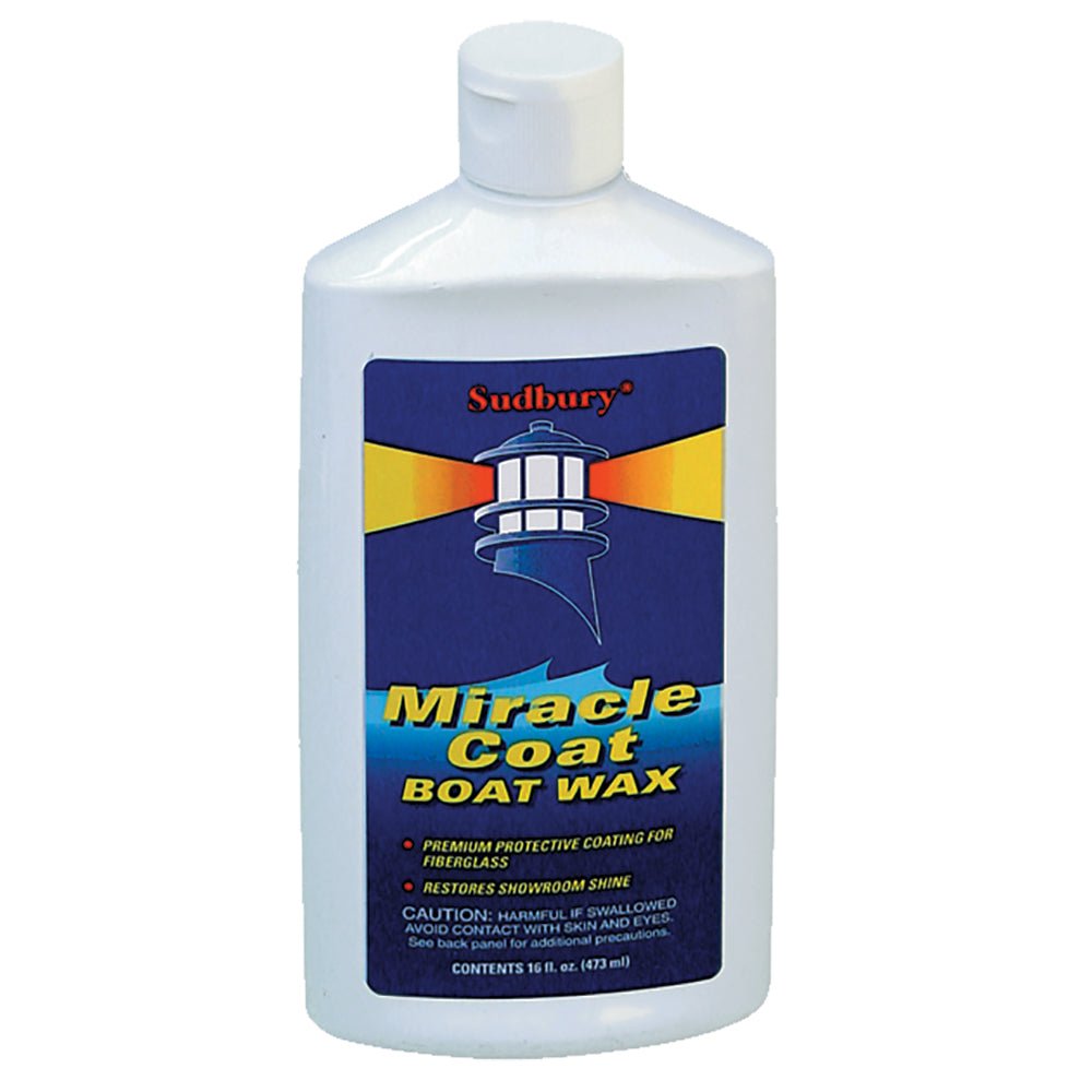 Sudbury Miracle Coat Boat Wax - 16oz Liquid - Get Tight Gear