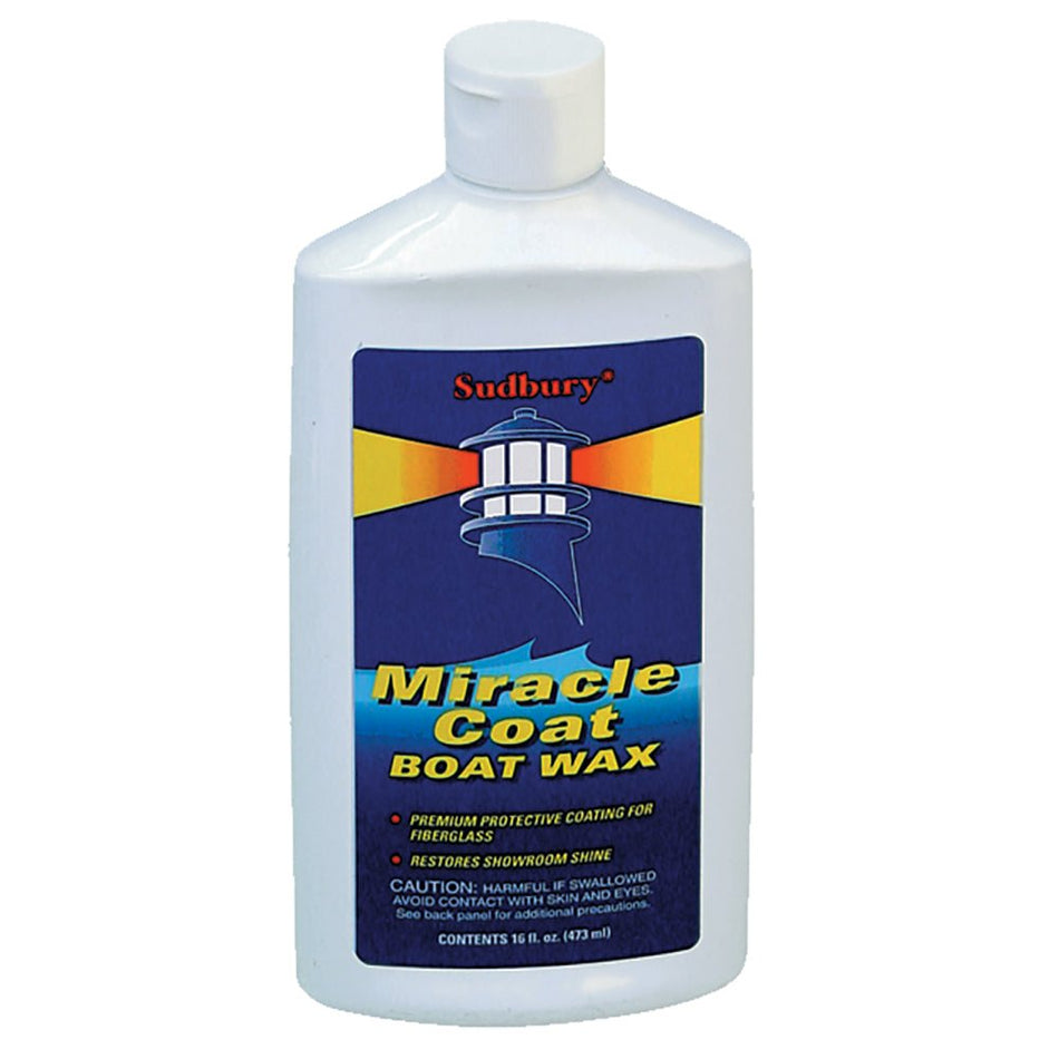 Sudbury Miracle Coat Boat Wax - 16oz Liquid - Get Tight Gear