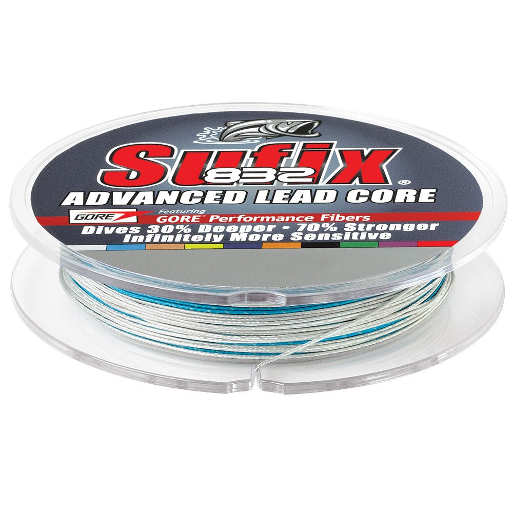 Sufix 832 Advanced Lead Core - 27lb - 10 - Color Metered - 100 yds - Get Tight Gear