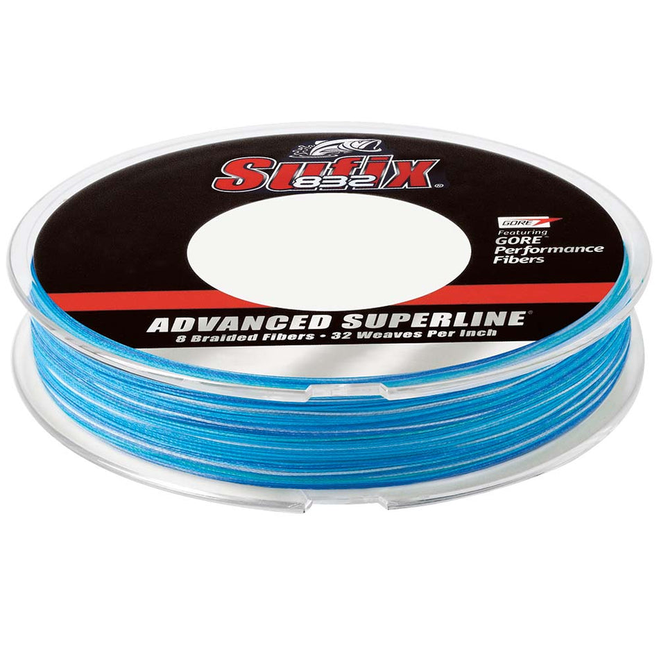 Sufix 832 Advanced Superline Braid - 30lb - Coastal Camo - 300 yds - Get Tight Gear