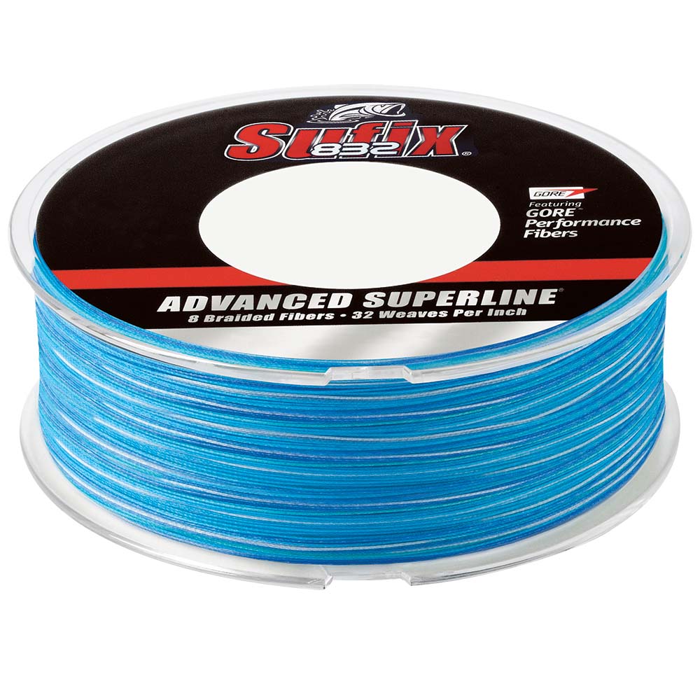 Sufix 832 Advanced Superline Braid - 30lb - Coastal Camo - 600 yds - Get Tight Gear