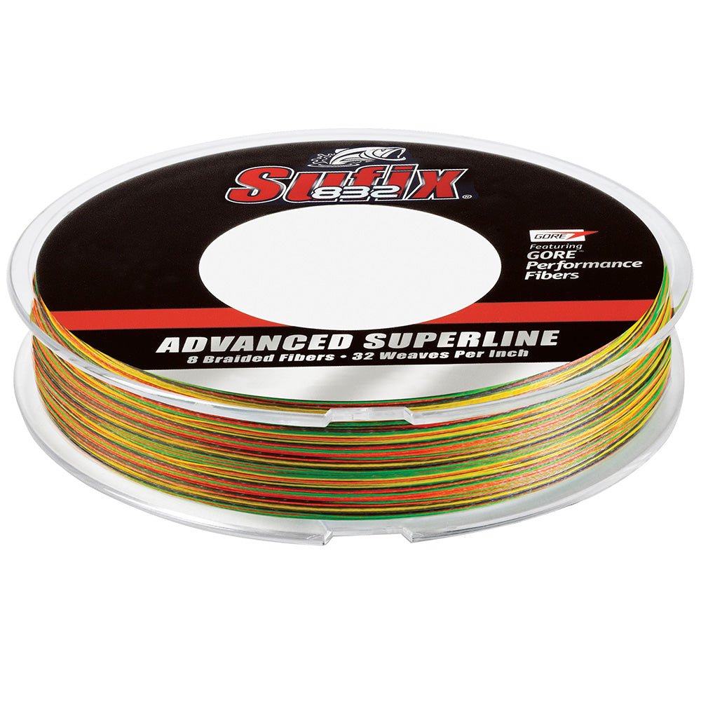 Sufix 832 Braid - 20lb - Fire Tiger - 300 yds - Get Tight Gear