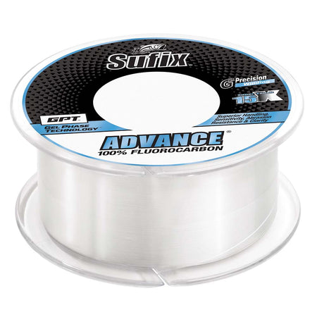 Sufix Advance Fluorocarbon - 30lb - Clear - 200 yds - Get Tight Gear