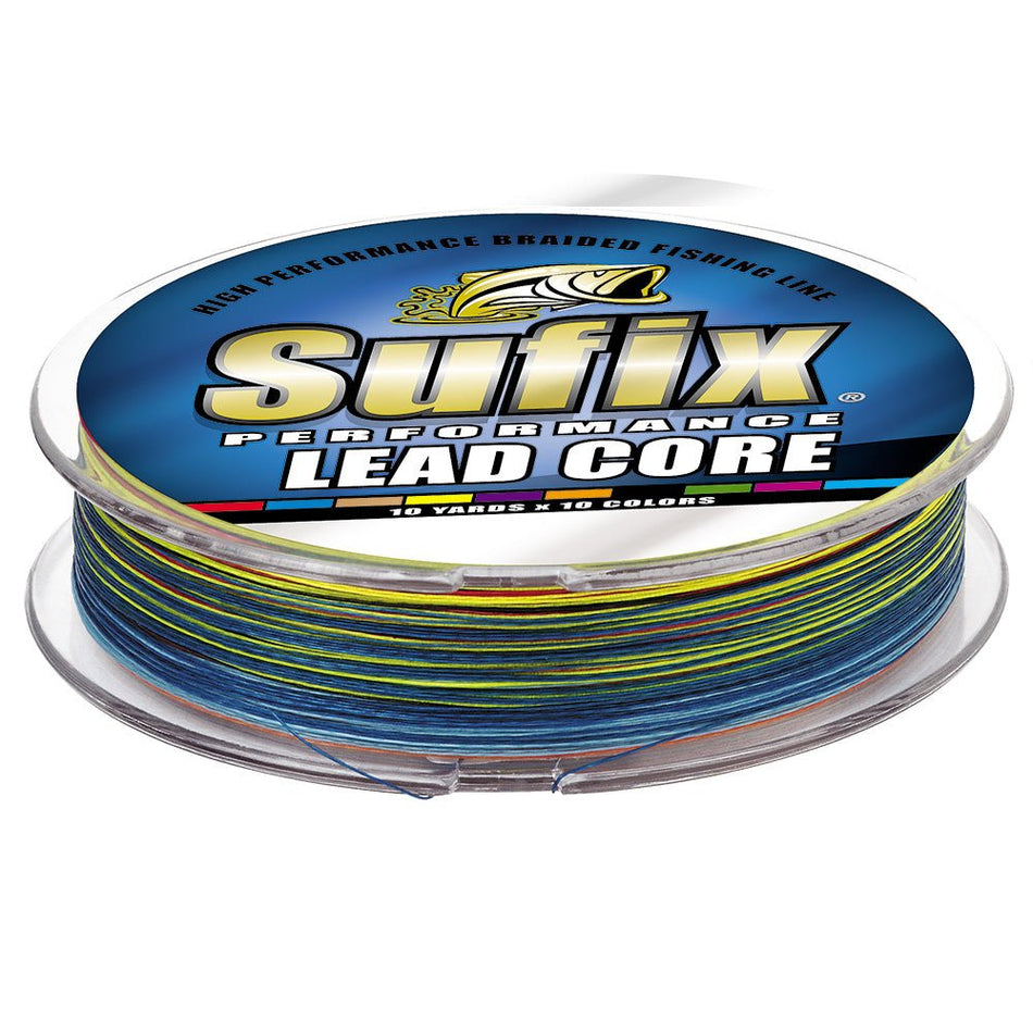 Sufix Performance Lead Core - 12lb - 10 - Color Metered - 100 yds - Get Tight Gear