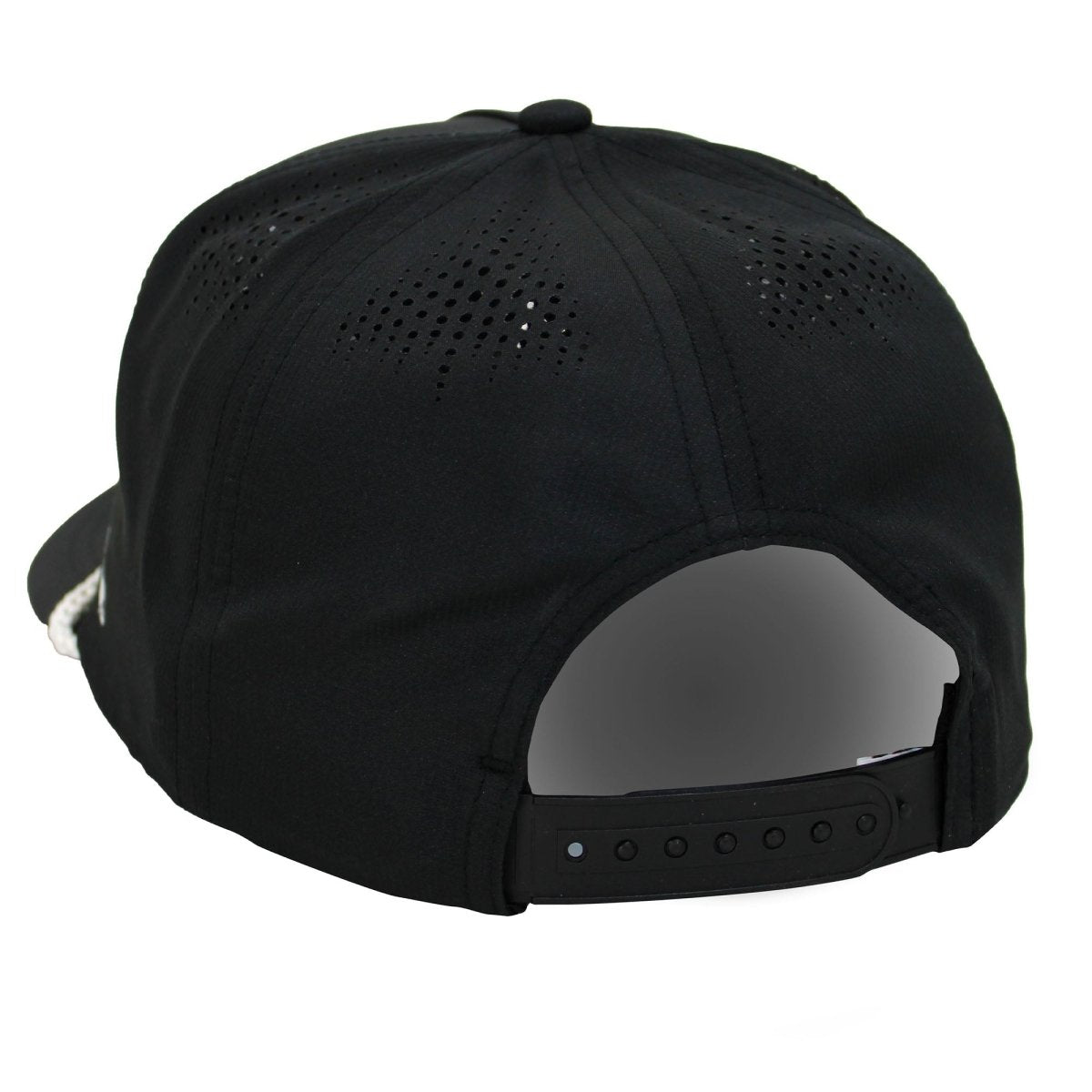 Sunset Fish Silhouette 5 - Panel Performance Rope Cap - Get Tight Gear