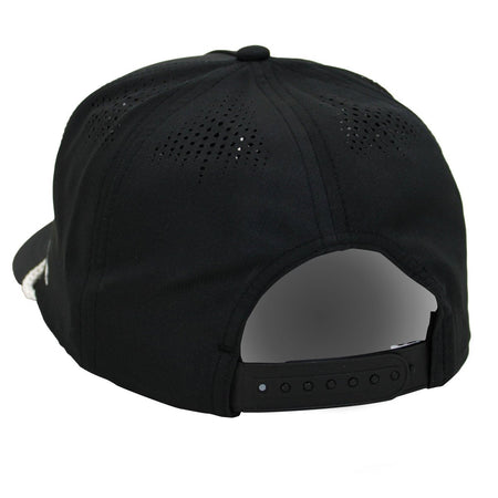 Sunset Fish Silhouette 5 - Panel Performance Rope Cap - Get Tight Gear