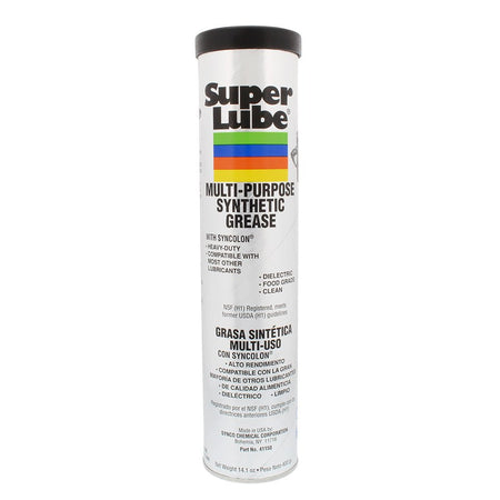Super Lube Multi - Purpose Synthetic Grease w/Syncolon - 14.1oz Cartridge - Get Tight Gear