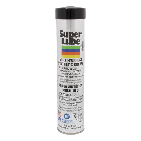 Super Lube Multi - Purpose Synthetic Grease w/Syncolon - 3oz Cartridge - Get Tight Gear