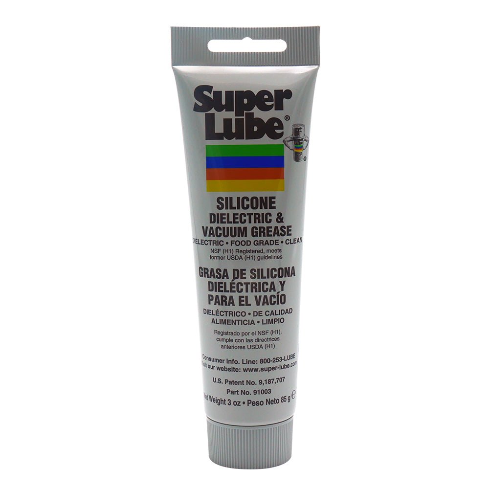Super Lube Silicone Dielectric & Vacuum Grease - 3oz Tube - Get Tight Gear